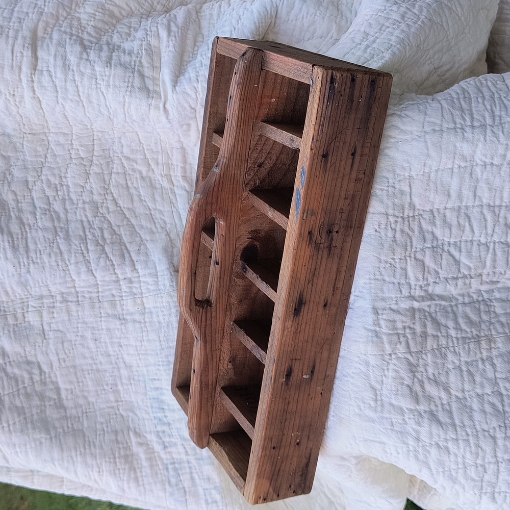 Vintage Wood Tool Carrier - Picture 13 of 16